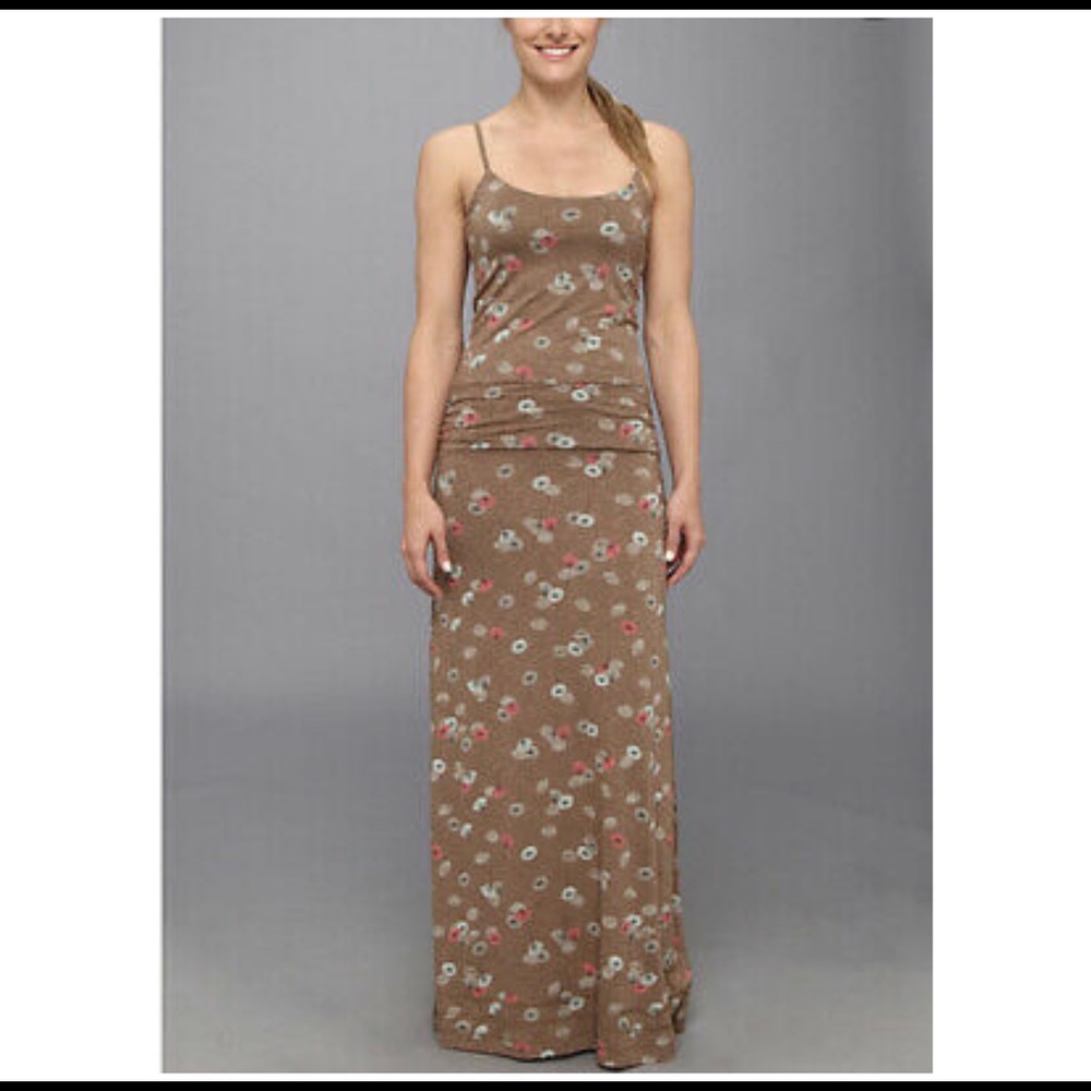 Toad & CO Horny Toad Brown Floral Island NWOT